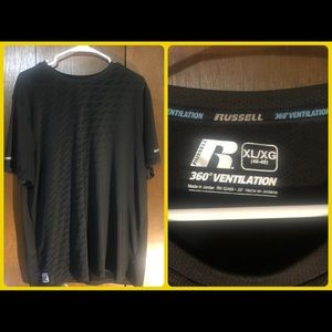 Russell 360 ventilation, pullover short sleeve